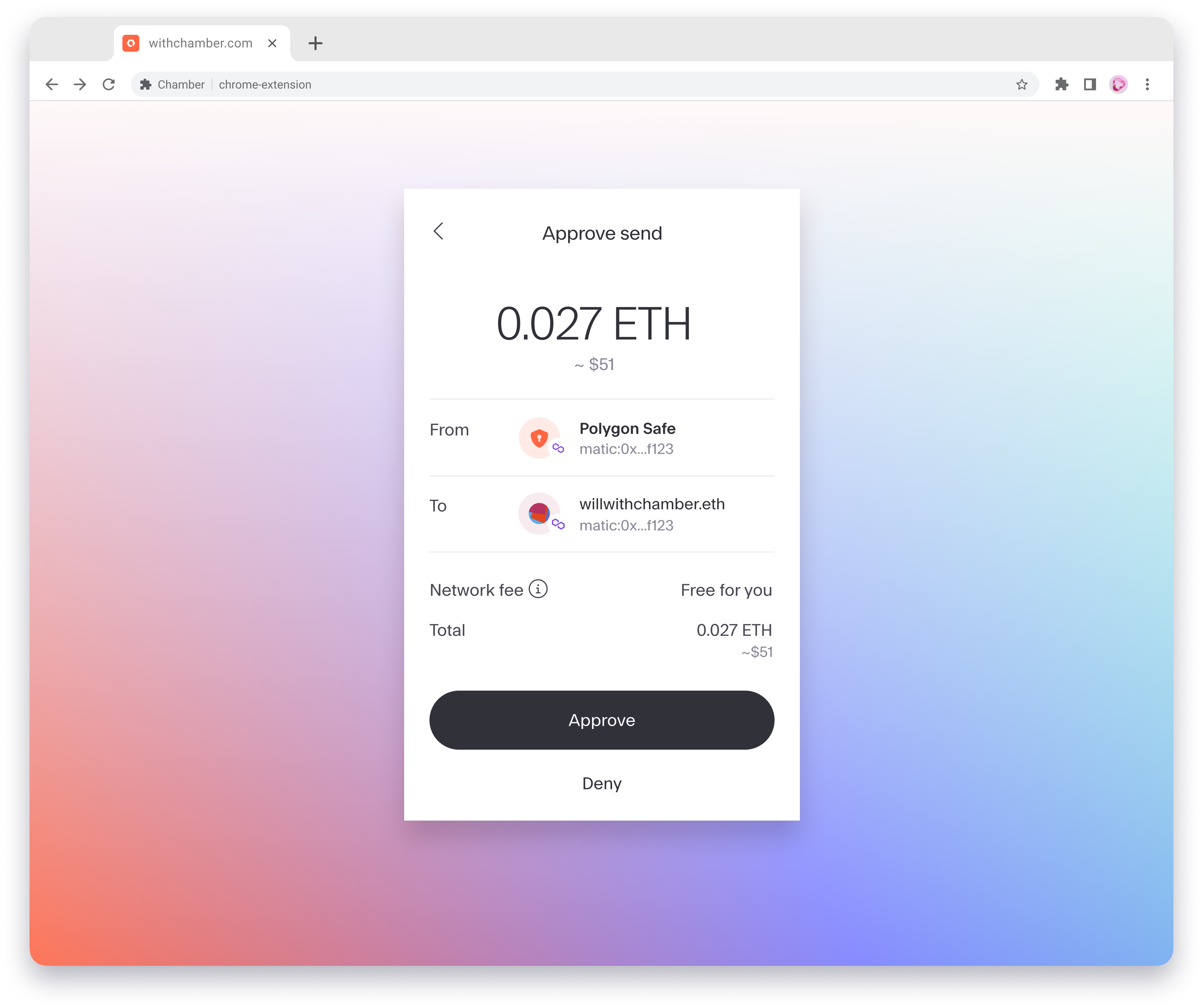 Chrome extension